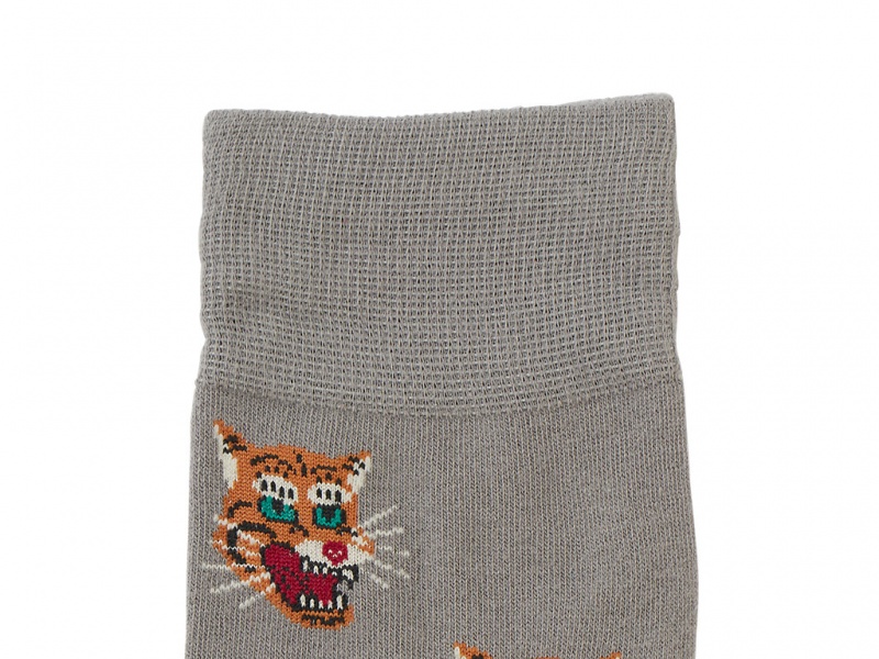 Onitsuka Tiger Middle Socks Accessoires Damen Grau | SE5480269