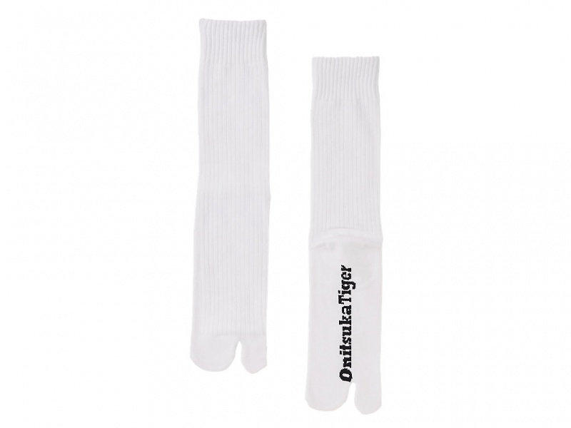 Onitsuka Tiger Middle Socks Accessoires Damen Weiß | EB7045381