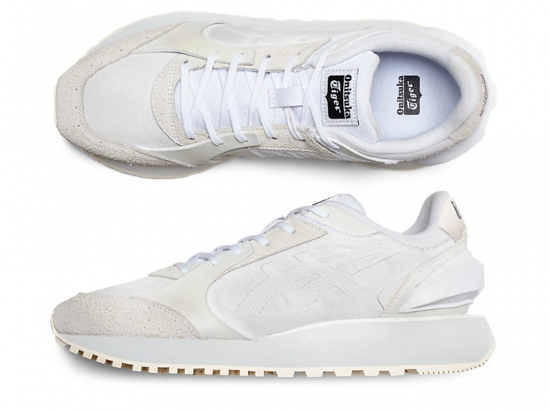 Onitsuka Tiger Moage Co Schuhe Damen Weiß Weiß | OA8705649