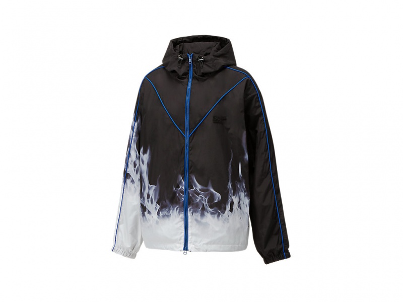 Onitsuka Tiger P Track Blouson Kleidung Damen Schwarz Blau | WC4728135