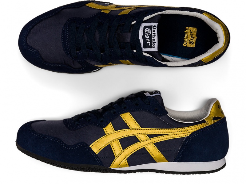 Onitsuka Tiger Serrano Schuhe Damen Gold | DI0519834