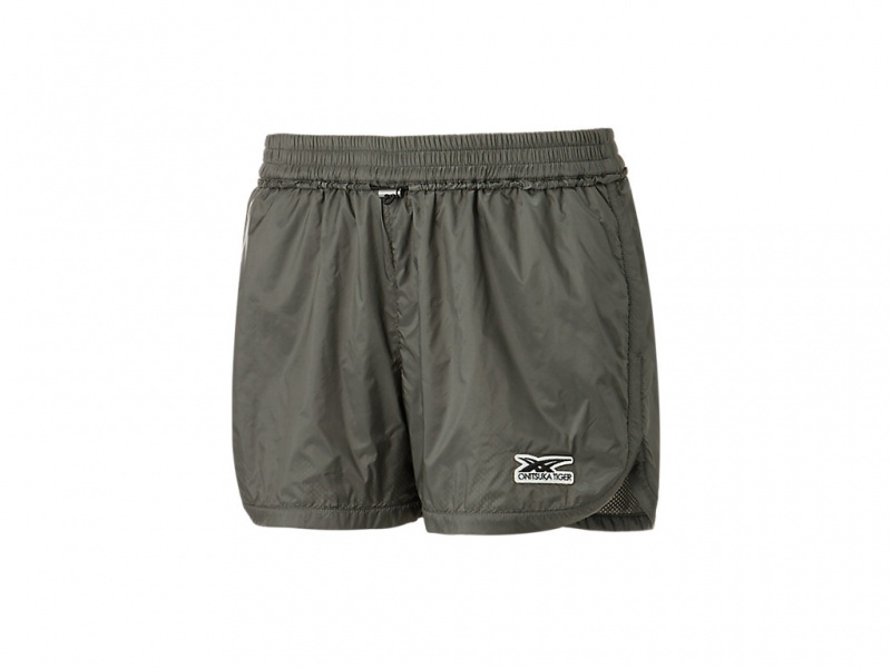 Onitsuka Tiger Shorts Kleidung Herren Dunkelgrau | QV9057638