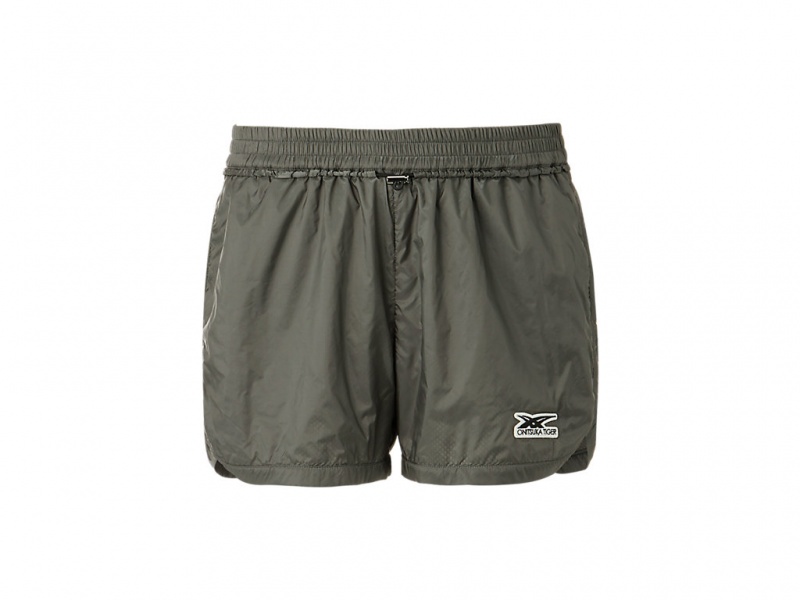 Onitsuka Tiger Shorts Kleidung Herren Dunkelgrau | QV9057638