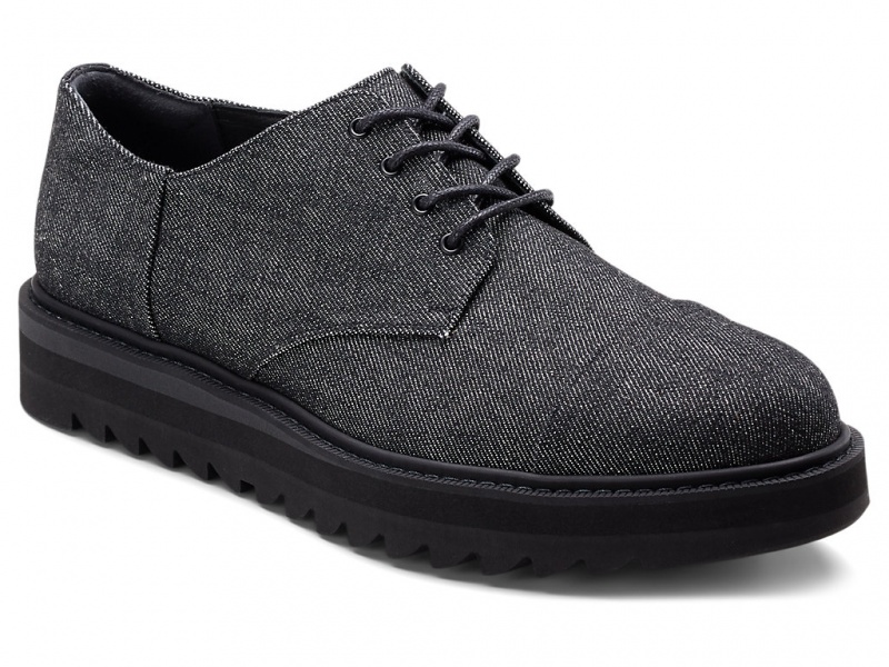 Onitsuka Tiger The Onitsuka Derby Schuhe Herren Schwarz Schwarz | JO7458196