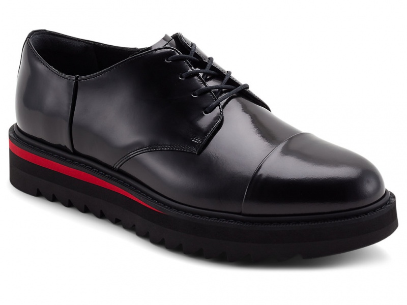 Onitsuka Tiger The Onitsuka Derby Schuhe Herren Schwarz Rot | GP5804261