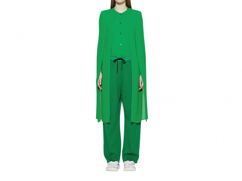 Onitsuka Tiger Ws Shirt Kleidung Damen Grün | LZ0159247