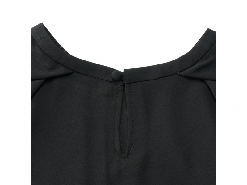 Onitsuka Tiger Ws Top Kleidung Damen Schwarz | TS0142678